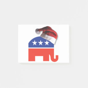 Republican-Elephant-XMAS Post-it Notes
