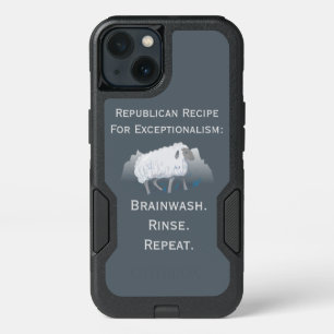 Republican 'Exceptionalism': Brainwash iPhone 13 Case