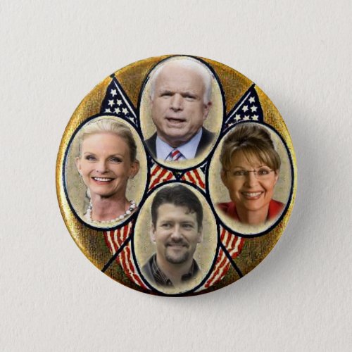 Republican Family Quadragate 3_Inch Button