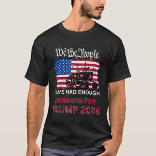 Republican Farmers For Trump 2024 We The People T-Shirt