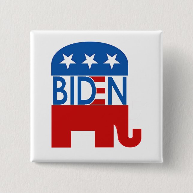 Republican for Biden 2020 Button (Front)