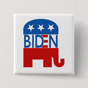 Republican for Biden 2020 Button
