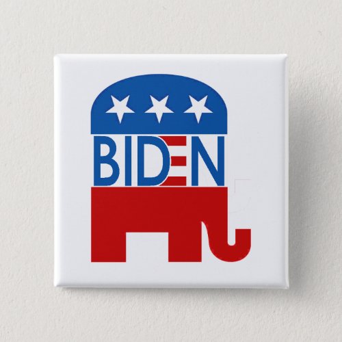Republican for Biden 2020 Button