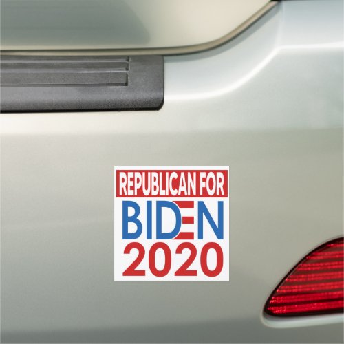 Republican for Biden 2020 Car Magnet