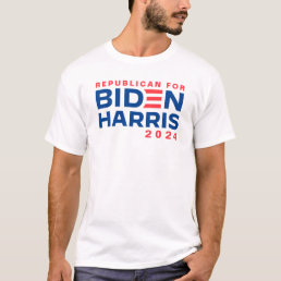 Republican for Biden-Harris Never Trump T-Shirt