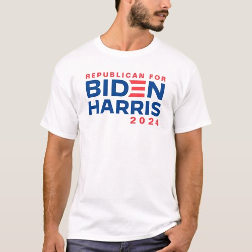 Republican for Biden_Harris Never Trump T_Shirt