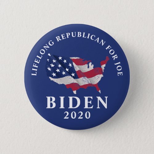 Republican for Joe  Vote For Joe Biden 2020 Button