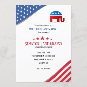 Republican Fundraiser Invitation