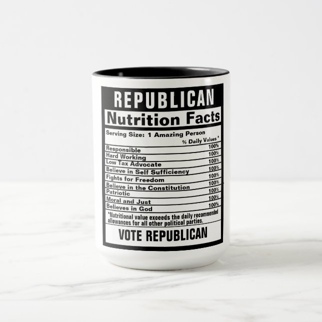 Republican Funny Gift Mug (Center)