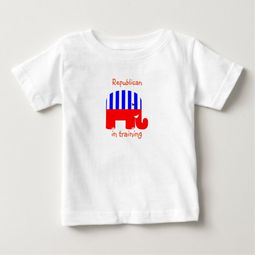 Republican In Training Baby T_Shirt