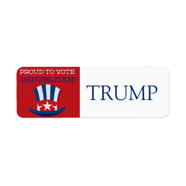Republican Label (Front)