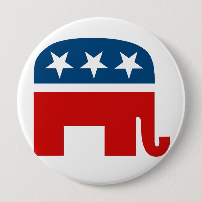 REPUBLICAN LOGO BUTTON (Front)