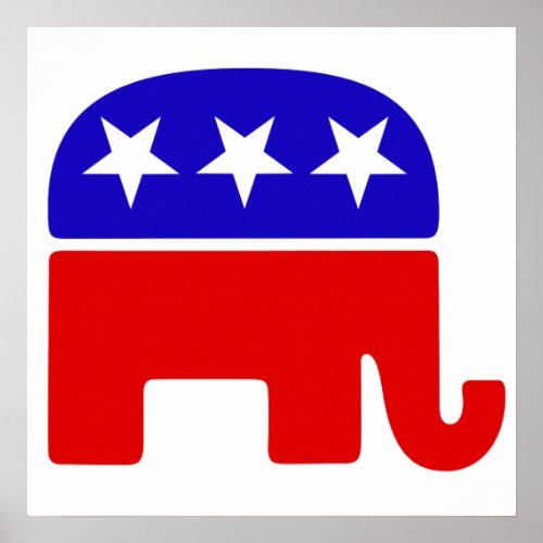 Republican Logo Poster