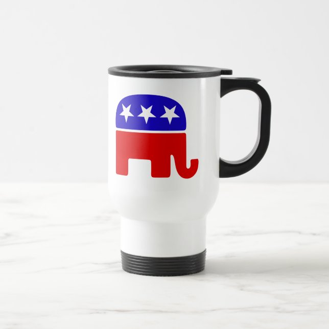 Republican Logo Travel Mug (Right)