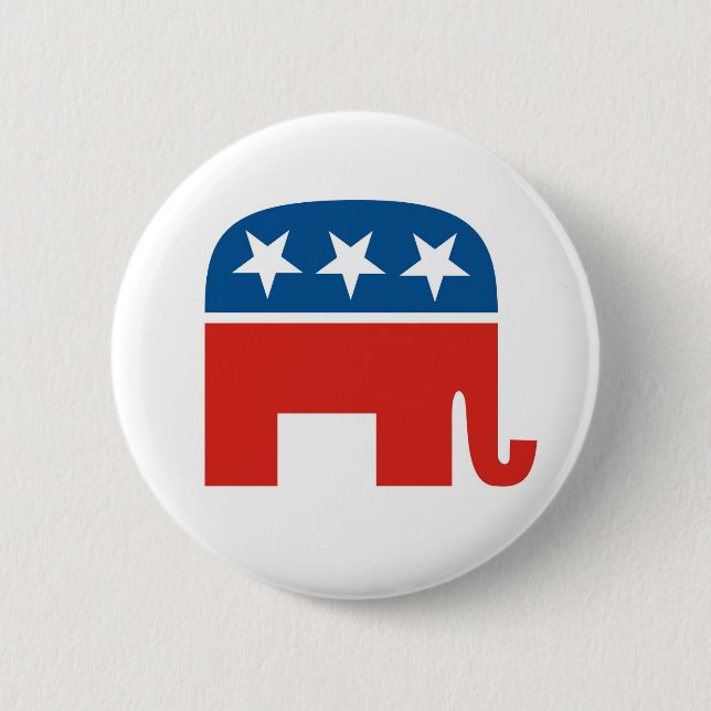 Republican Party 2012 Pinback Button (Front)
