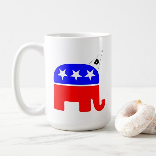 Republican Party Logo Dunce Coffee Mug