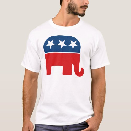 Republican Party Logo _ GOP Elephant T_Shirt