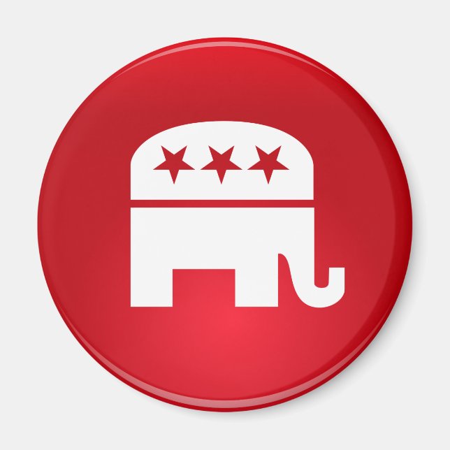 Republican Party Logo Magnet (Front)