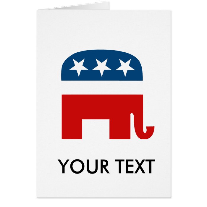 REPUBLICAN PARTY MASCOT GREETING CARDS