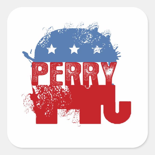 REPUBLICAN PERRY SQUARE STICKER (Front)