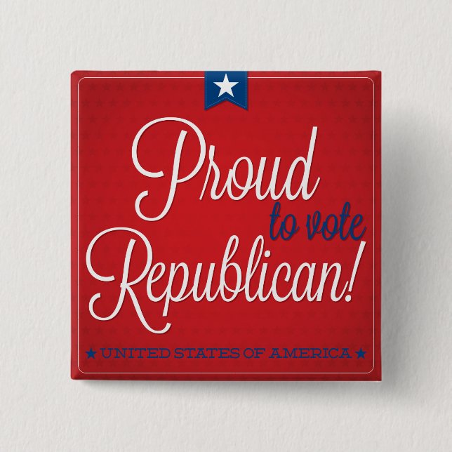 Republican Pinback Button (Front)