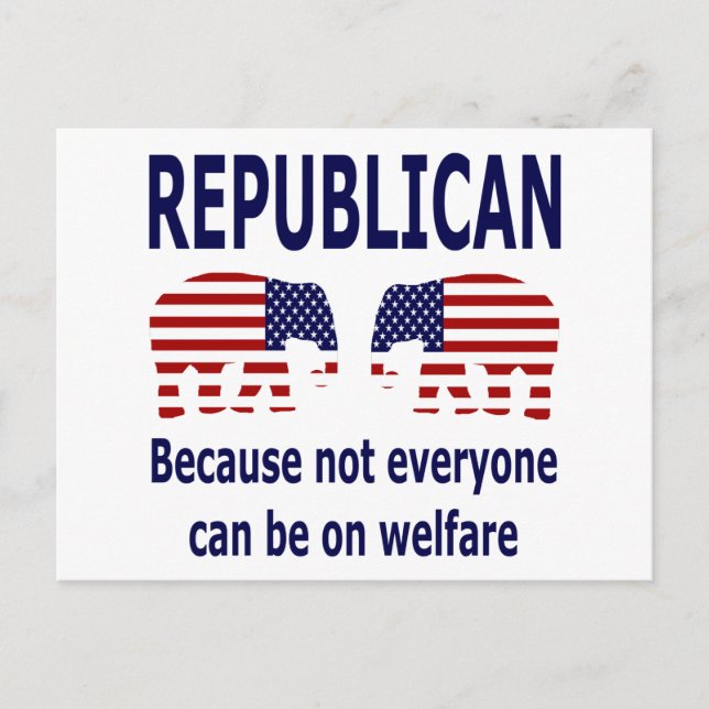 Republican Post Card (Front)