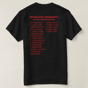 Republican presidents of the United States T-Shirt