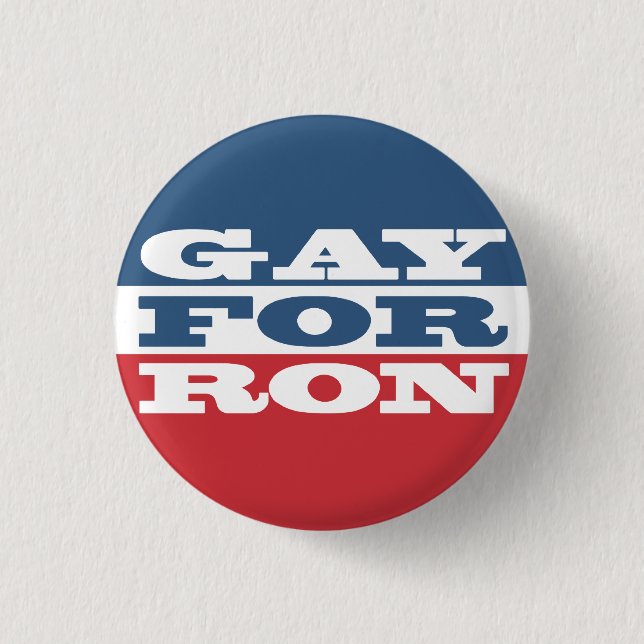 Republican Pride Pinback Button (Front)