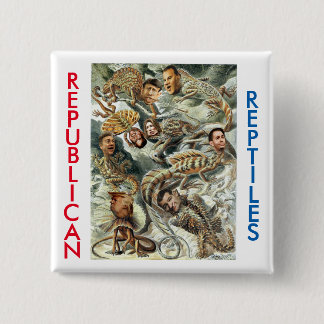 Republican Reptiles 2016 Pinback Button