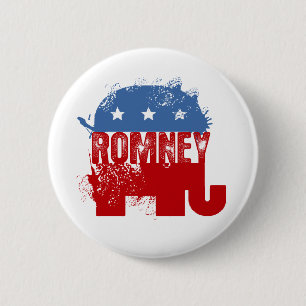 Republican ROMNEY Button