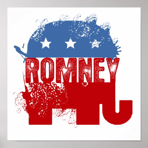 Republican ROMNEY Poster