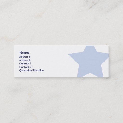 Customizable Republican - Skinny Business Cards
