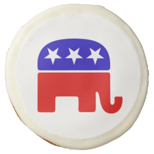 Republican Treats Sugar Cookie