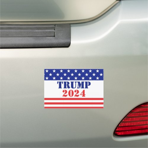 Republican Trump 2024 President Election Car Magnet