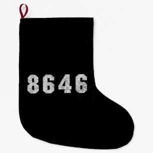 Republican Trump 86 46 Large Christmas Stocking