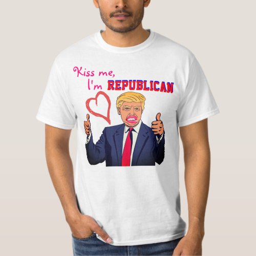 Republican Trump Valentines Day Funny Shirt