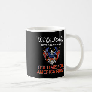 Republican Vote Trump 2024 America First We The Pe Coffee Mug