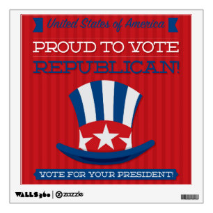 Republican Wall Sticker
