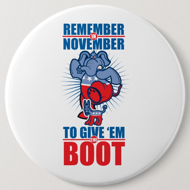 Republican War Cry Button (Front)