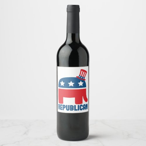 Republican Wine Label