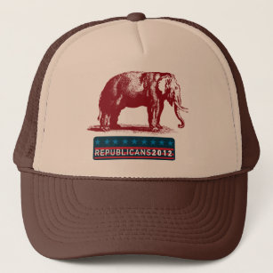 AJIB Kawaii hat Elephant Designs hat Republican Party Elephant P Ball Cap  Trendy Running Cap Gifts for Grandma Who Like