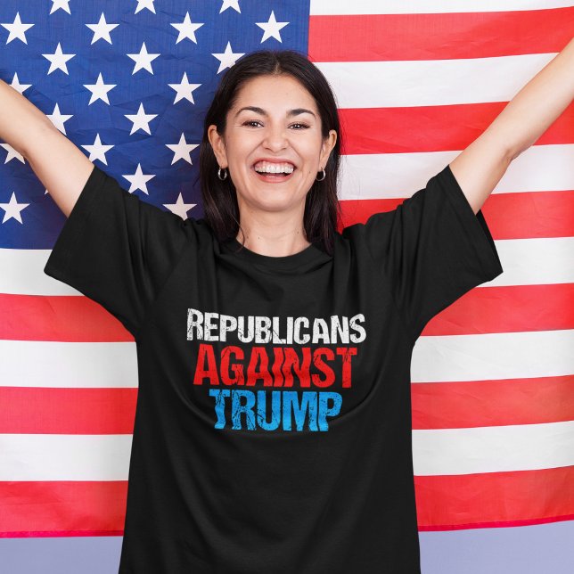 Republicans Against Donald Trump Bold T-Shirt (Creator Uploaded)