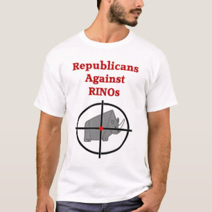 Republicans Against RINOs T-Shirt 1