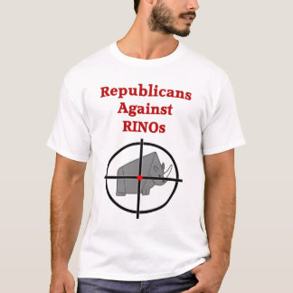 Republicans Against RINOs T-Shirt 1