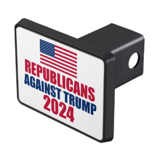 Republicans Against Trump 2024 Election Hitch Cover
