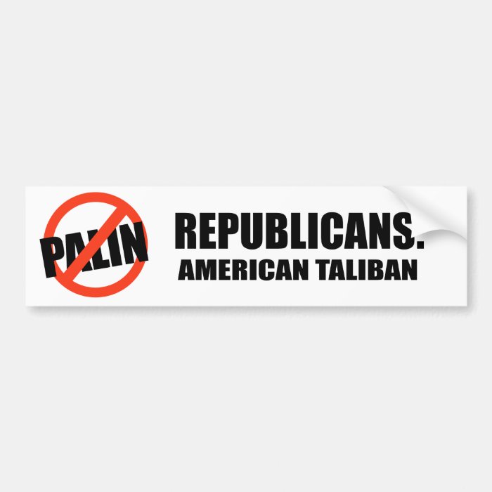 Republicans   American Taliban Bumper Stickers