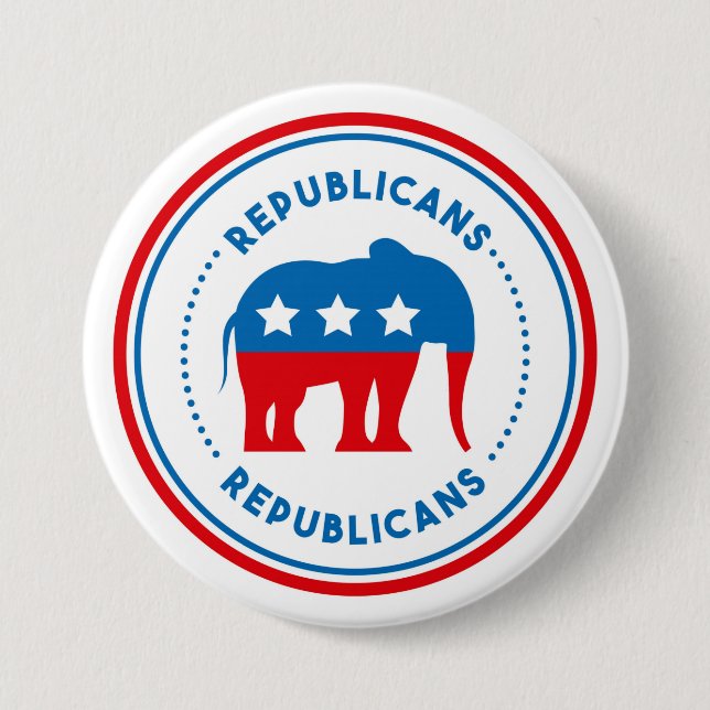 Republicans Button (Front)