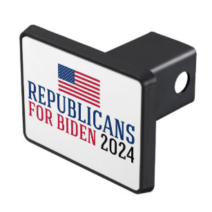 Republicans for Biden 2024 Election Hitch Cover