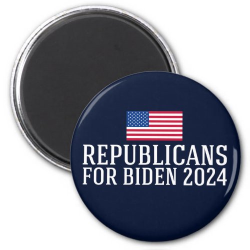 Republicans for Biden 2024 Election Magnet