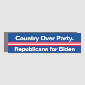 Republicans for Biden Car Maget Magnet